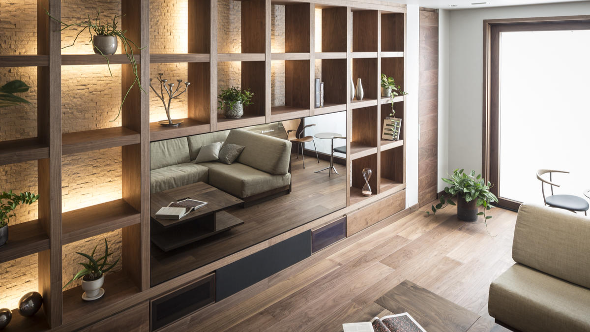 日本制造实木电视柜玄关柜收纳，客厅